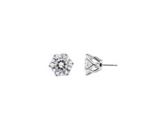 Classic Round Stud Earrings