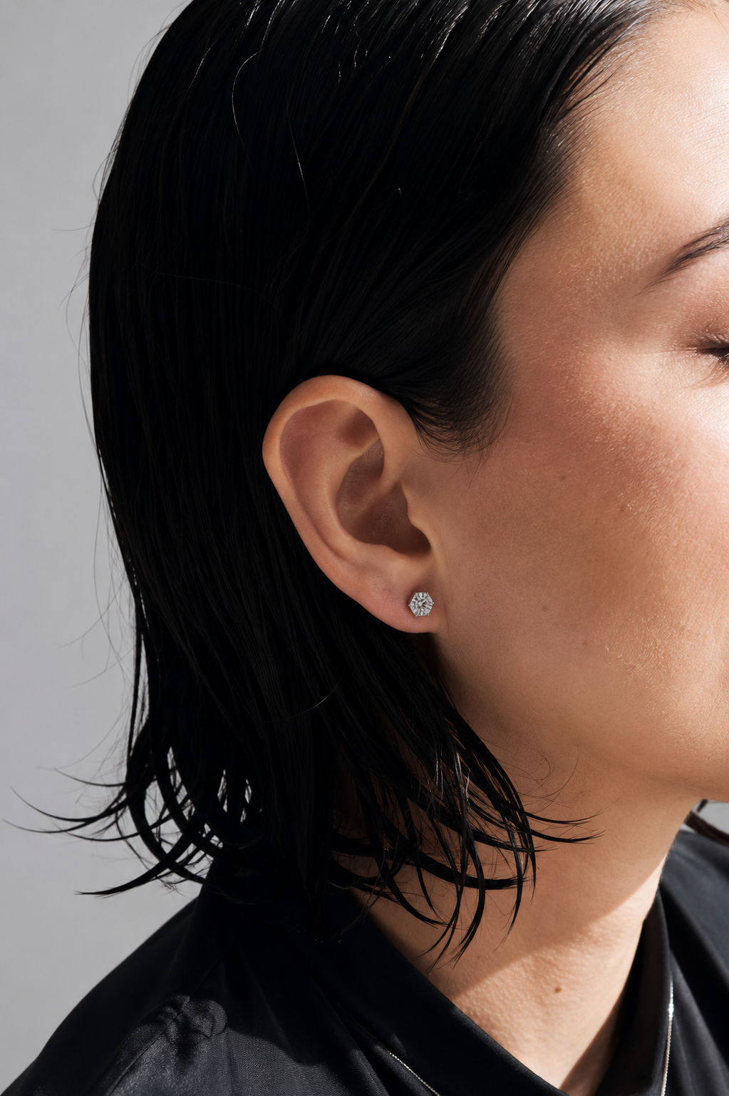 Classic Round Stud Earrings
