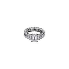 Emerald Continuum Ring