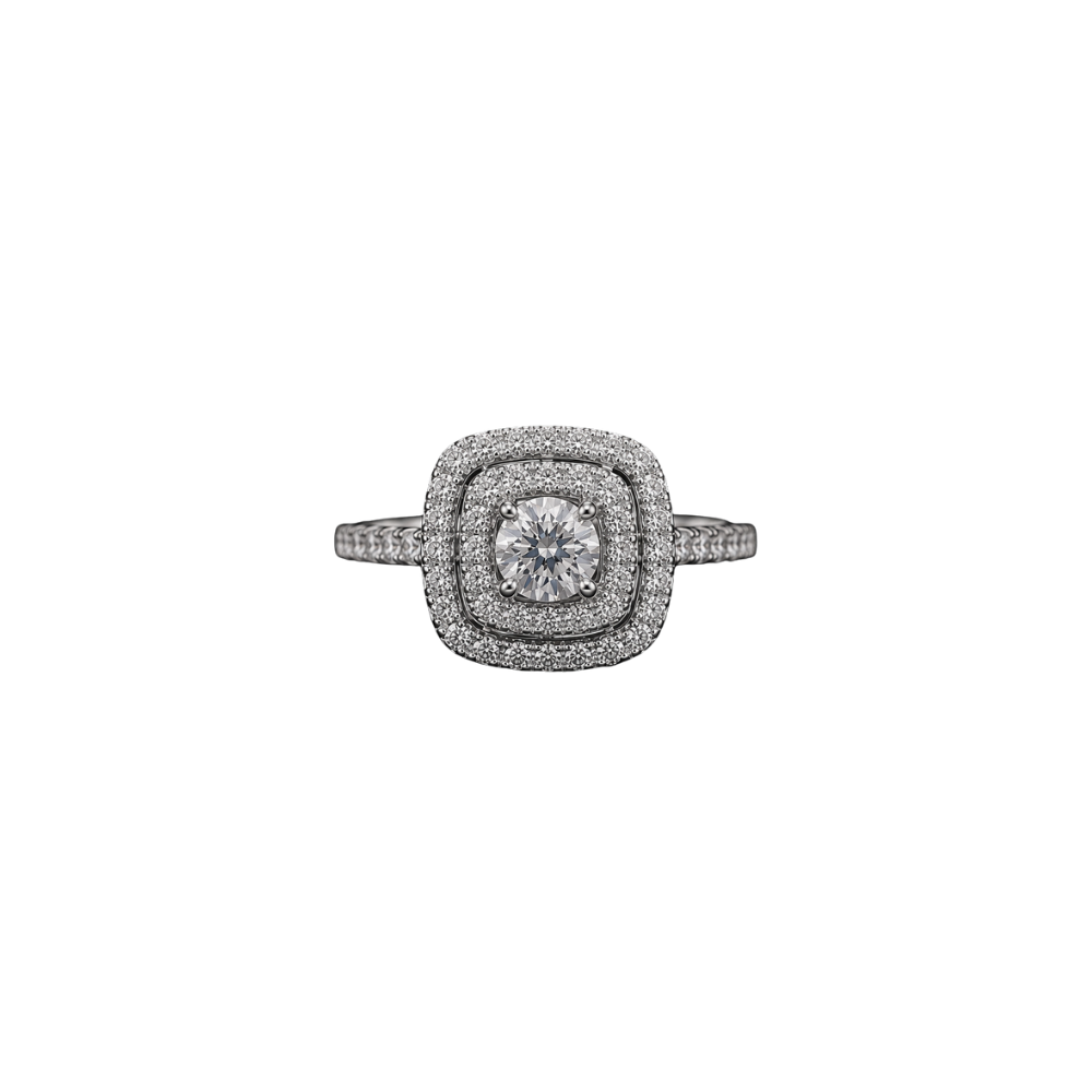 Seraphina Double Halo Ring