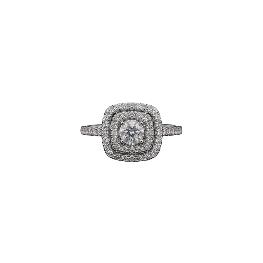 Seraphina Double Halo Ring
