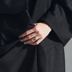 Solis Cushion Solitaire Ring