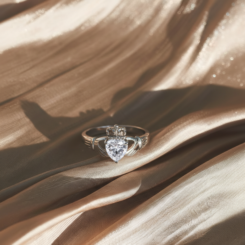Coronet Heart Ring