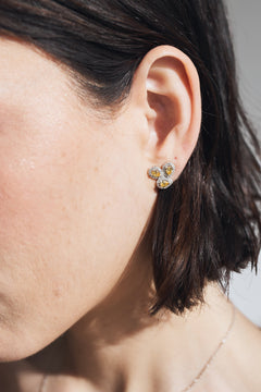 TRIO YELLOW EARRINGS